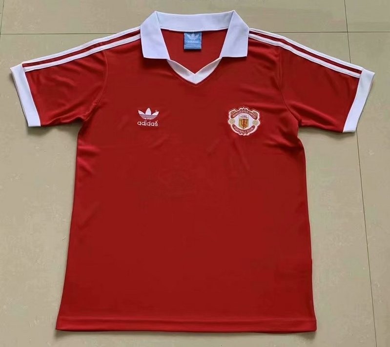 AAA Quality Manchester Utd 1980 Home Soccer Jersey